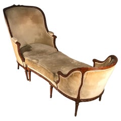 Chaise Longue in Wood
