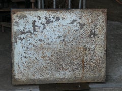 Plaque de cheminée Louis XV du 18ème siècle, datée de 1779