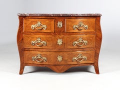 Cómoda francesa Luis XV del siglo XVIII, cómoda