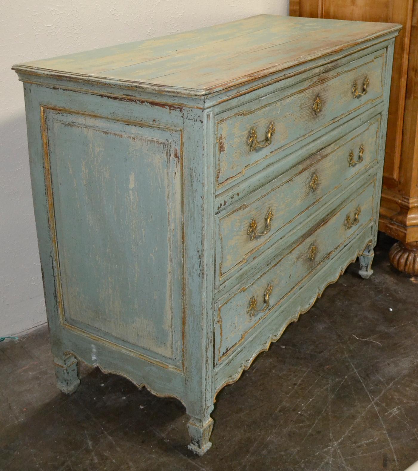 Wood 18th Century French Louis XV Commode