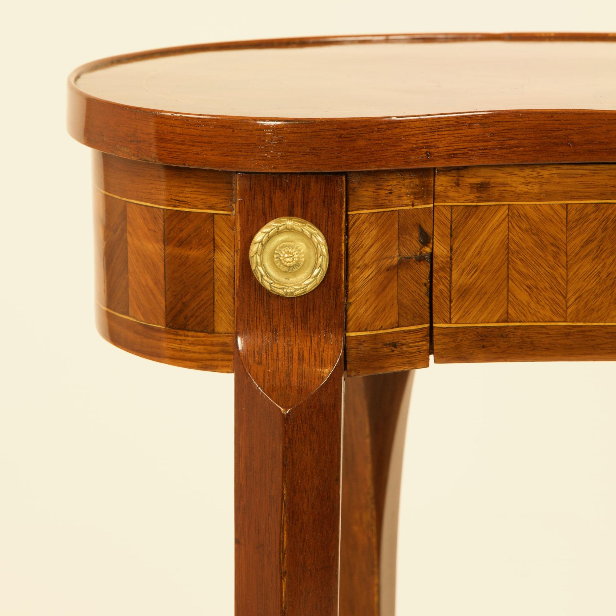Mid-18th Century 18th Century French Louis XV Cube Marquetry Side Table 