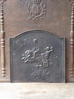 18th Century French Louis XV 'Cupid' Fireback / Backsplash