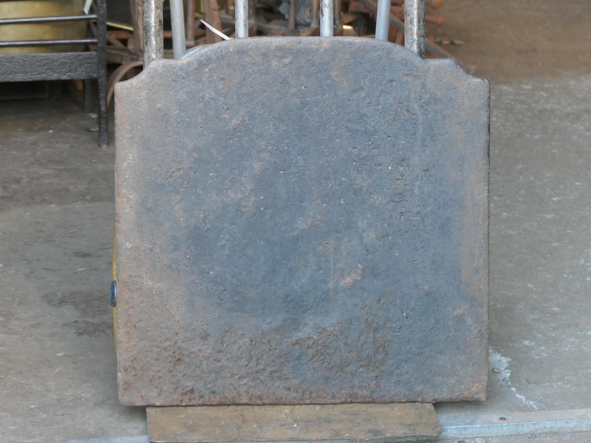 Fireback francés Luis XV 