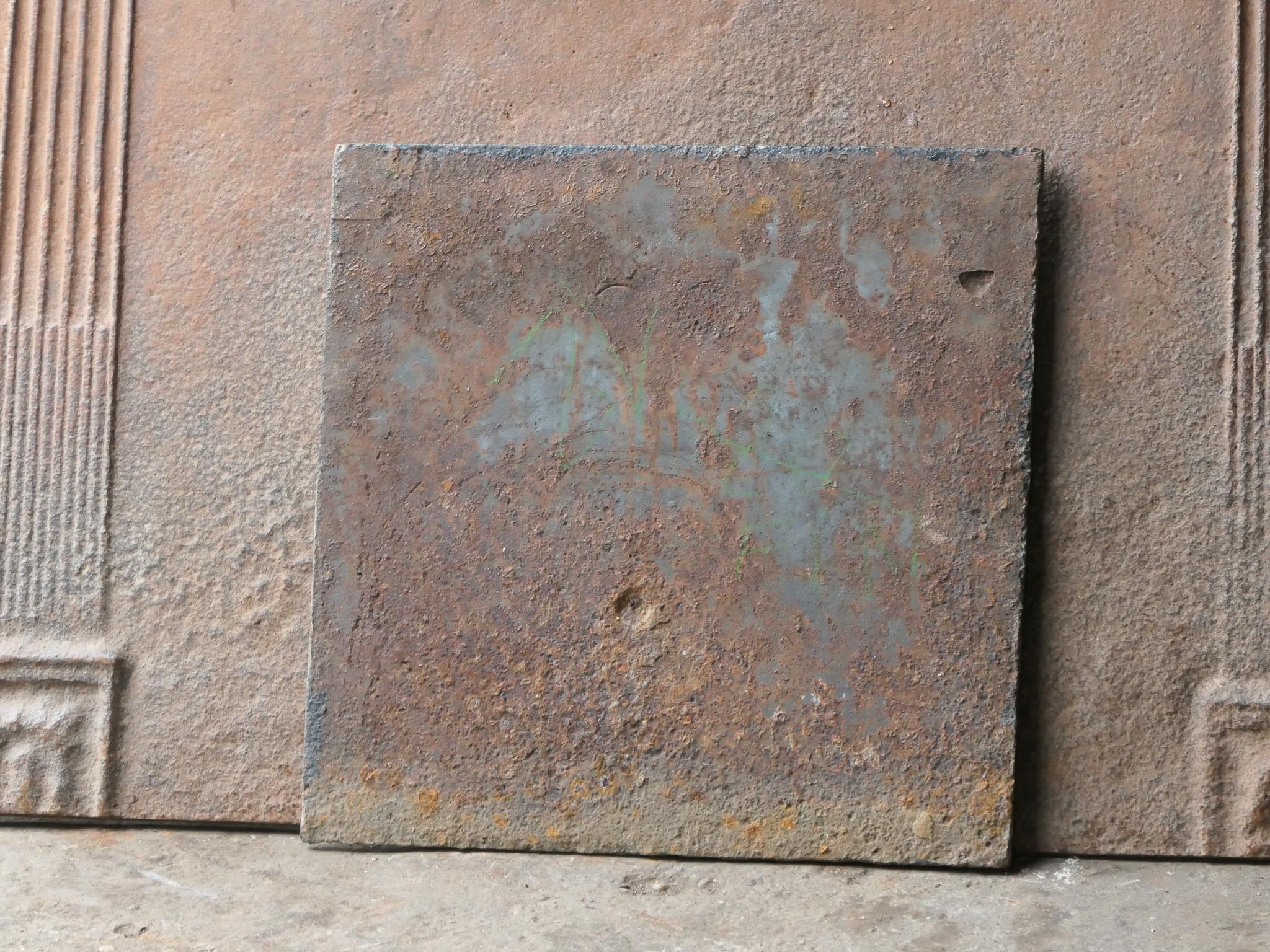 18th Century French Louis XV Fireback 2