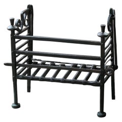 18th Century French Louis XV Fireplace Log Grate