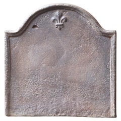 18th Century French Louis XV 'Fleurs-de-Lys' Fireback