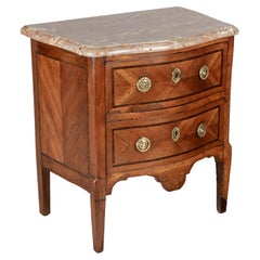18th Century French Louis XV Marble Top Commode