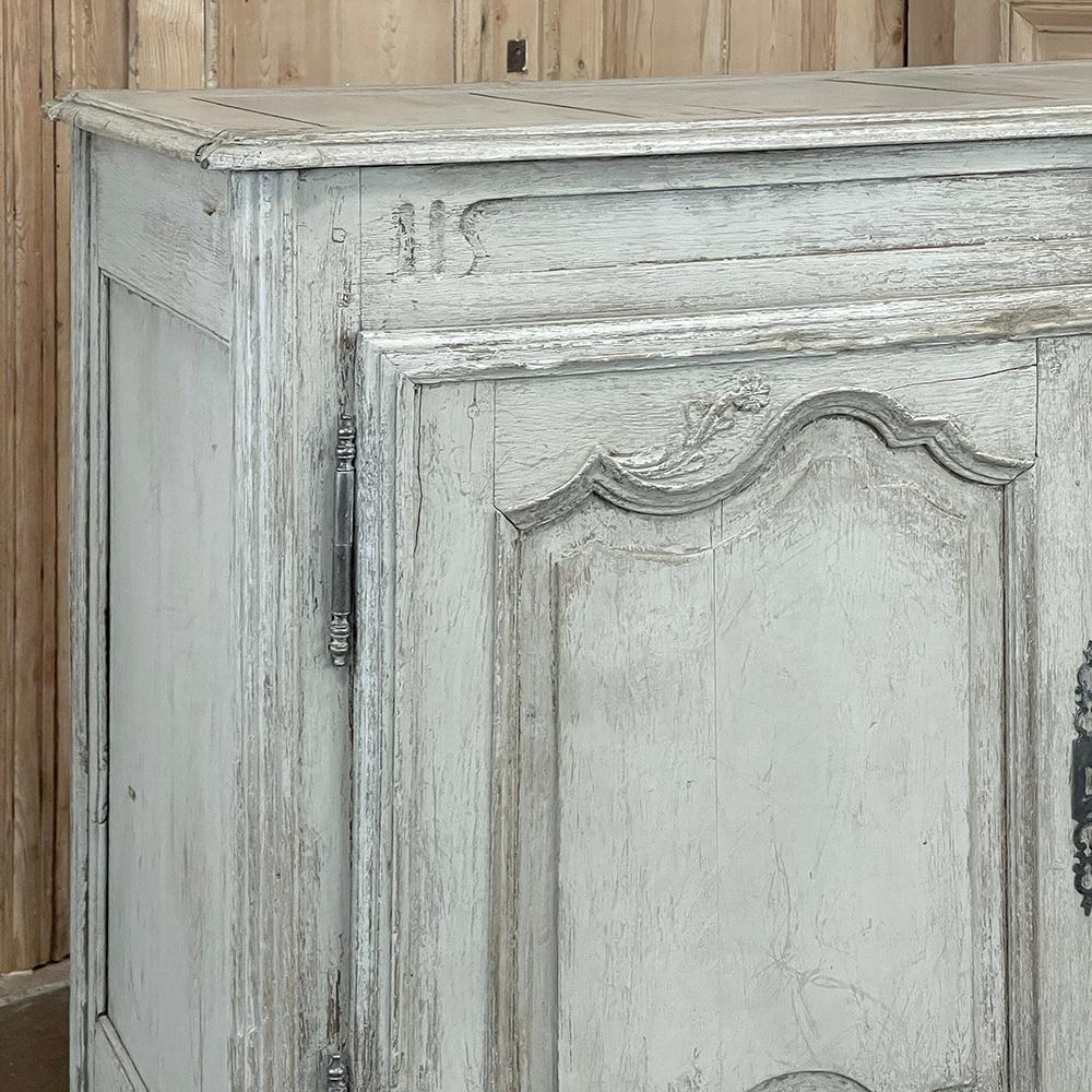 18th Century French Louis XV Painted Buffet For Sale 3