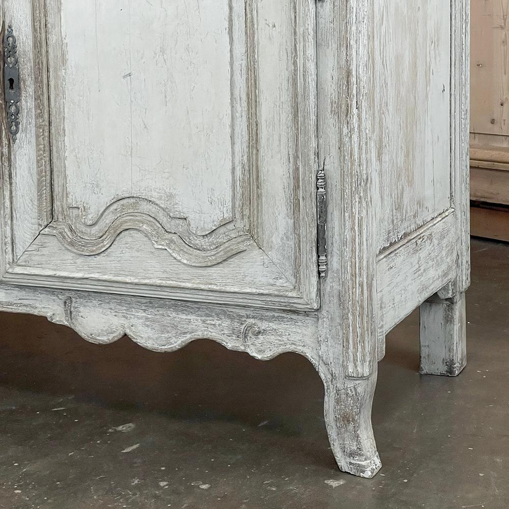 18th Century French Louis XV Painted Buffet For Sale 10