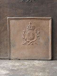 18th Century French Louis XV Period 'Arms of France' Fireback / Backsplash
