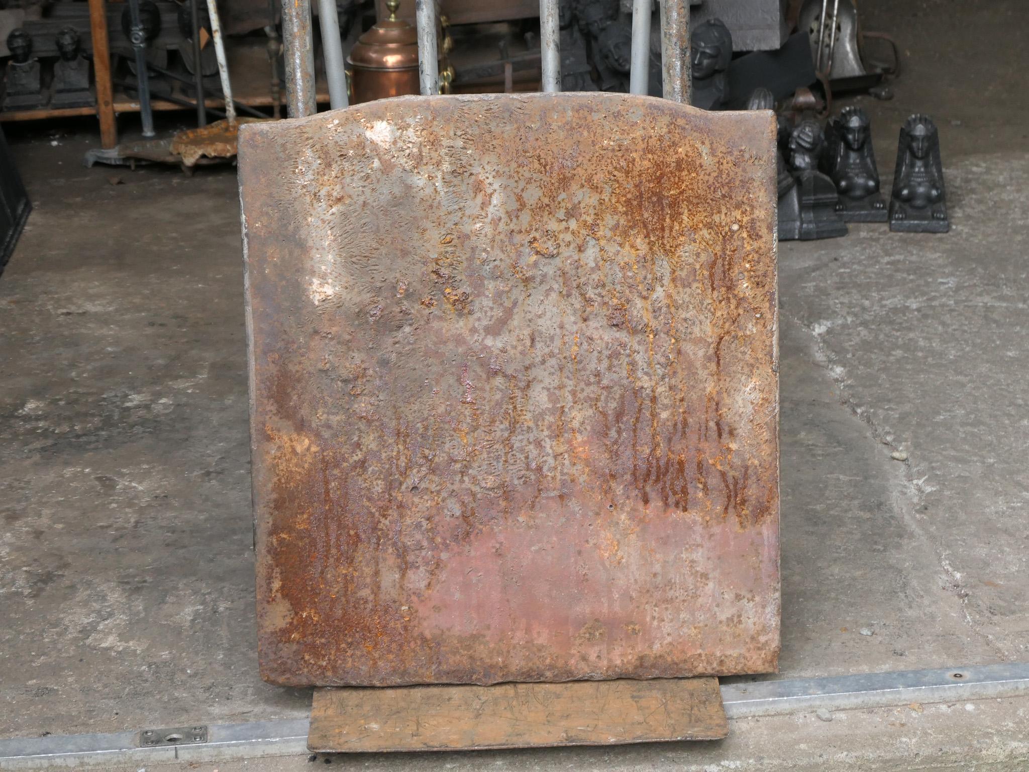 18th Century French Louis XV Period Fireback / Backsplash For Sale 6