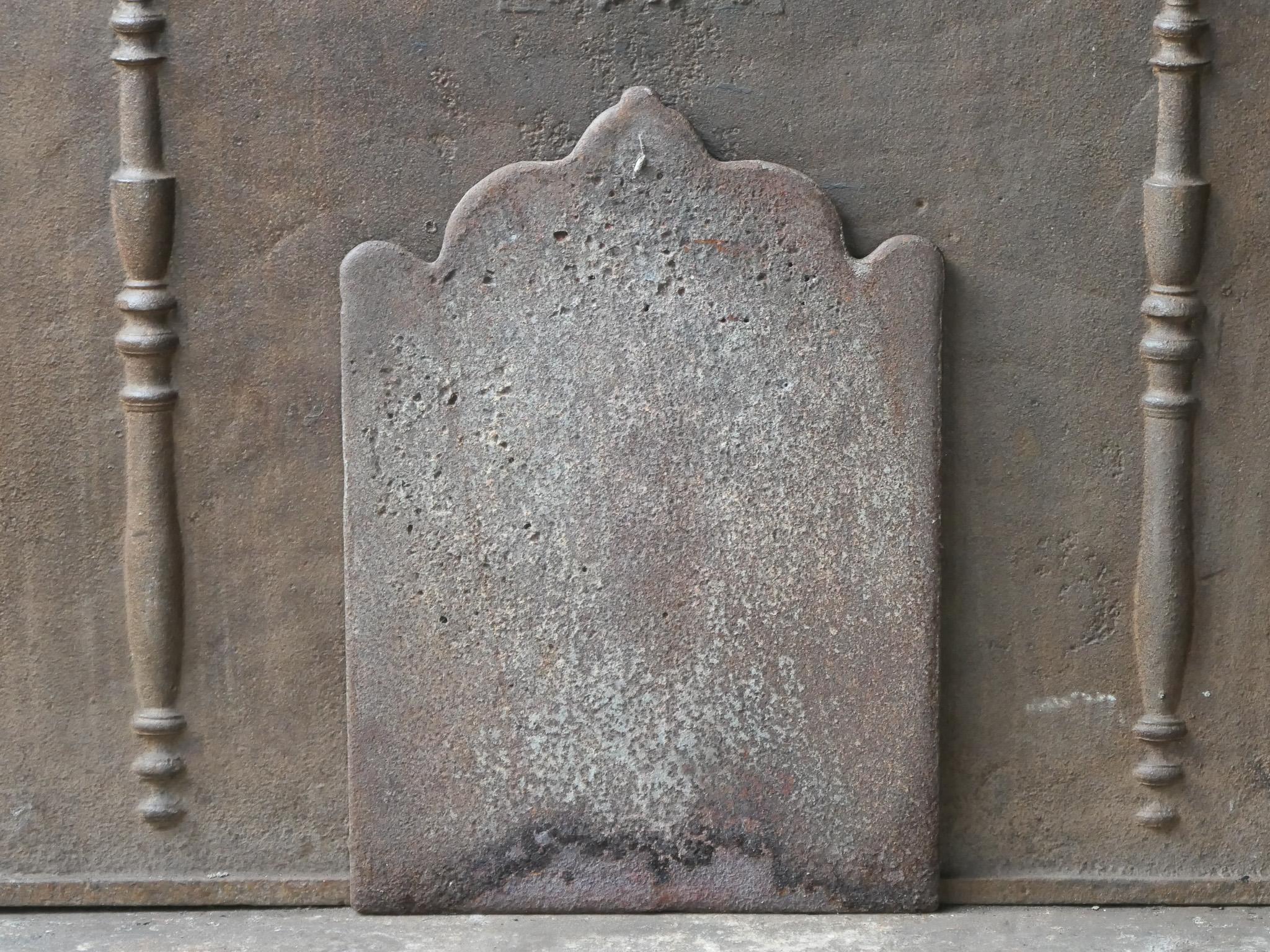 18th Century French Louis XV Period Fireback / Backsplash For Sale 7