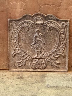 18th Century French Louis XV Period Fireback / Backsplash