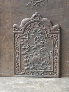 18th Century French Louis XV Period Fireback / Backsplash