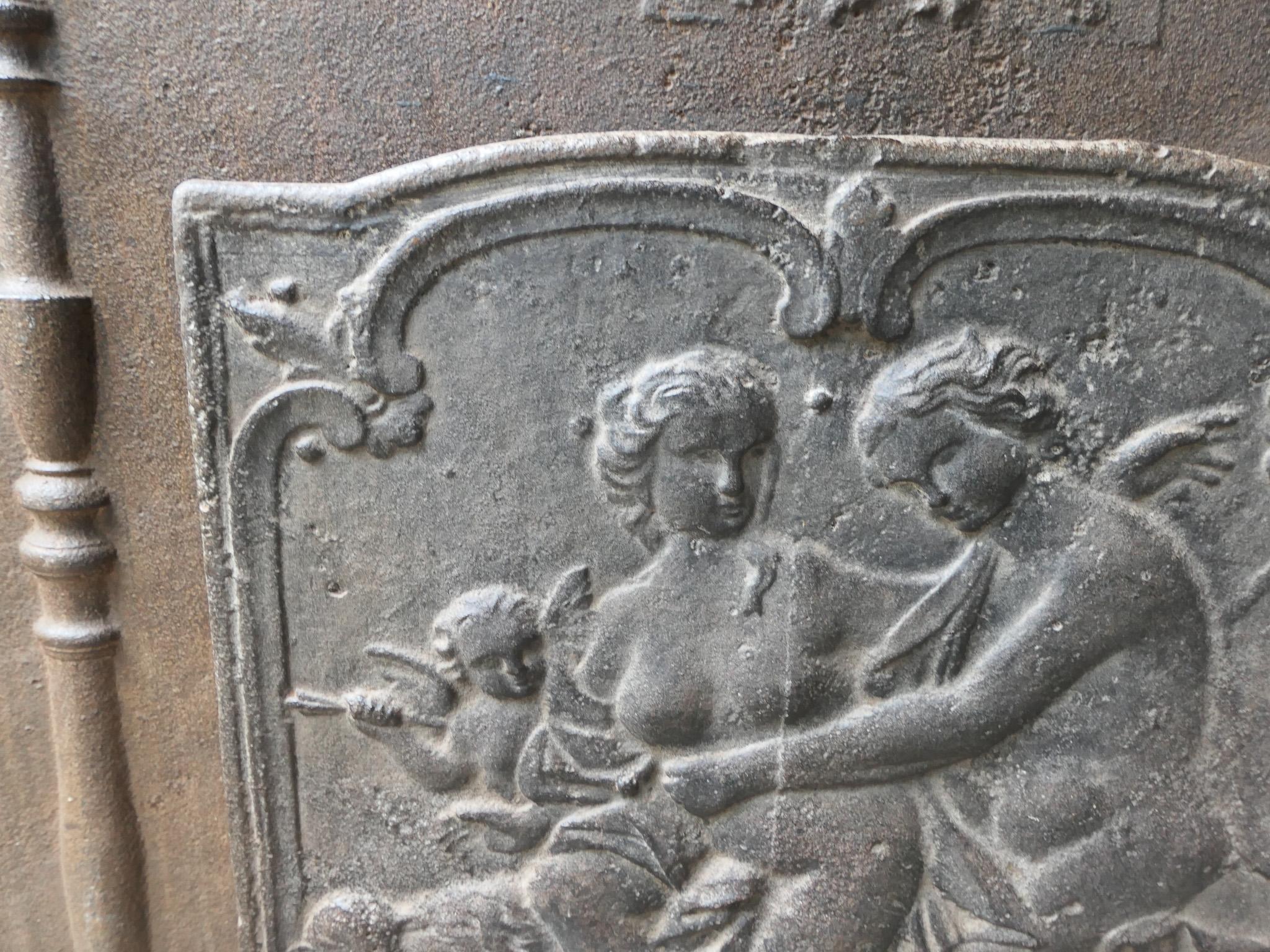 18th Century French Louis XV Period Fireback / Backsplash For Sale 2