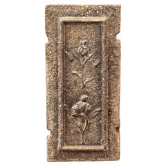 Plaque de cheminée / dosseret d'époque Louis XV du XVIIIe siècle
