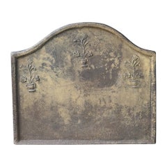 18th Century French Louis XV Period Fireback / Backsplash