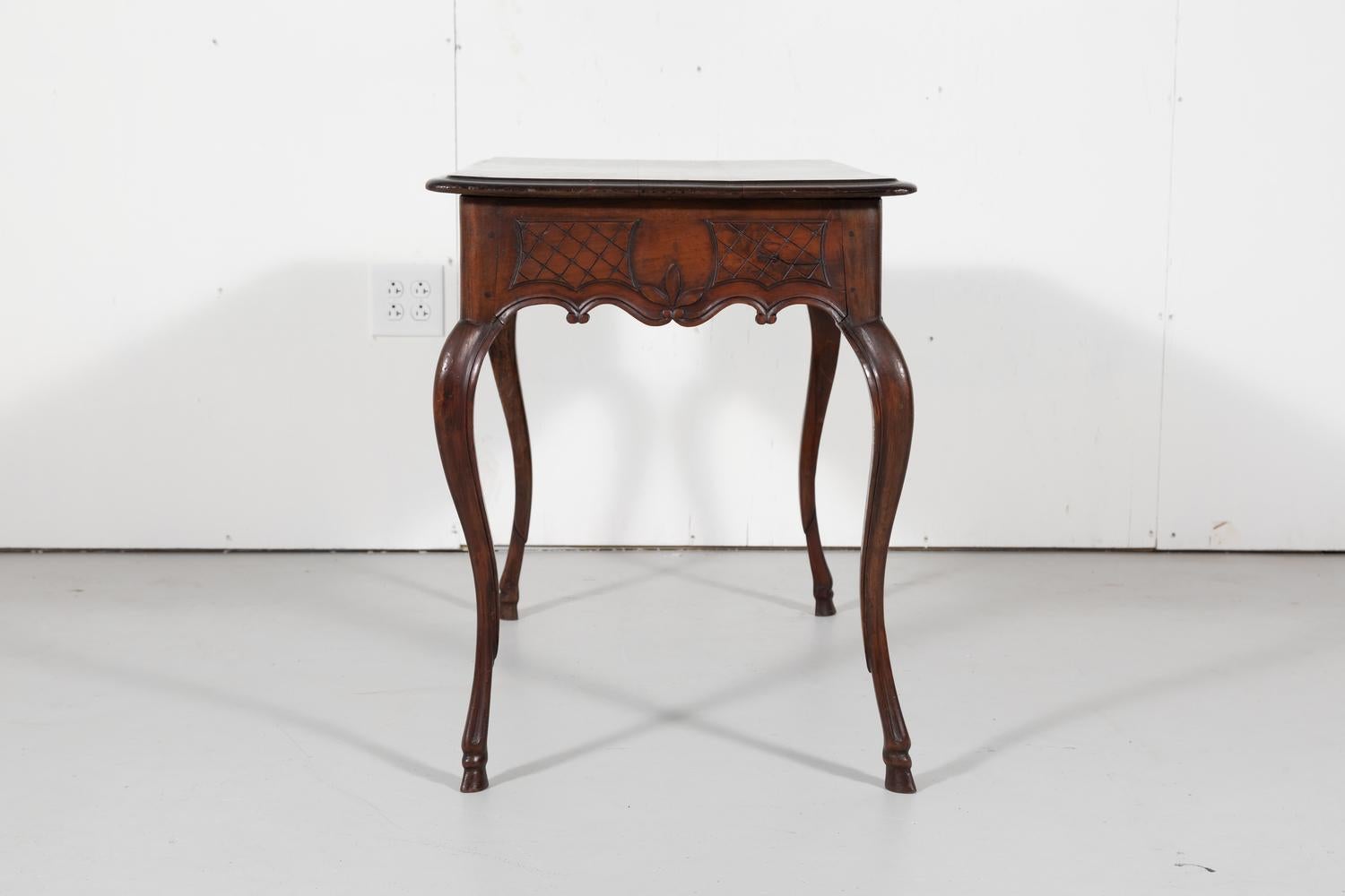 18th Century French Louis XV Period Side Table or Ladies Desk 4