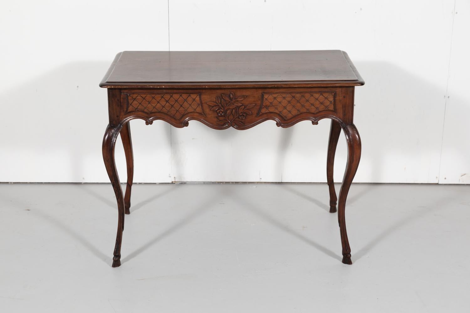 18th Century French Louis XV Period Side Table or Ladies Desk 8