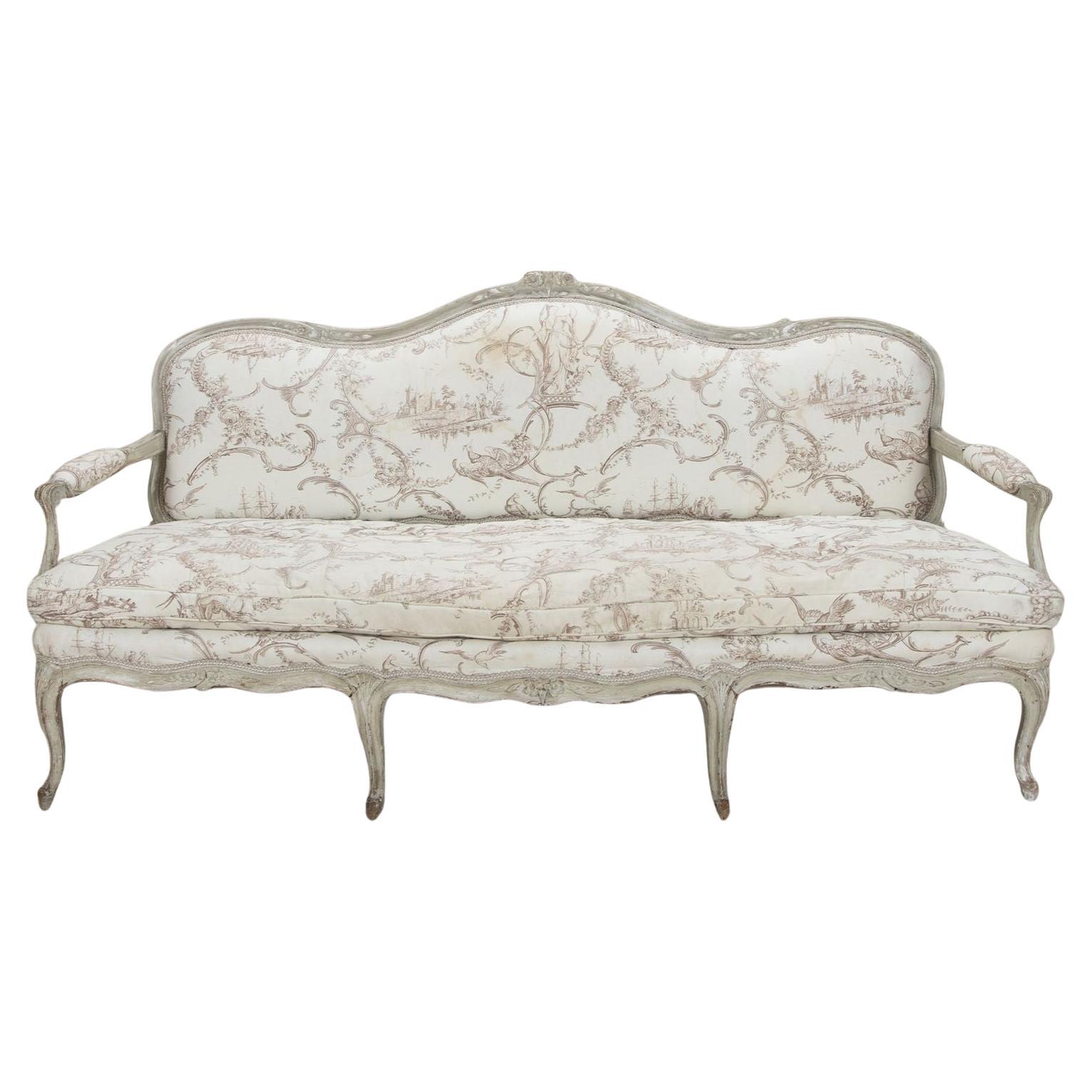 18th Century French Louis XV Period Sofa