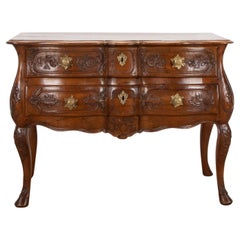 18th Century French Louis XV Period Walnut Commode