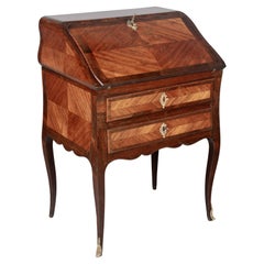 18th Century French Louis XV Slant Front Desk