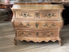 18th Century French Louis XV Style Bombe Commode