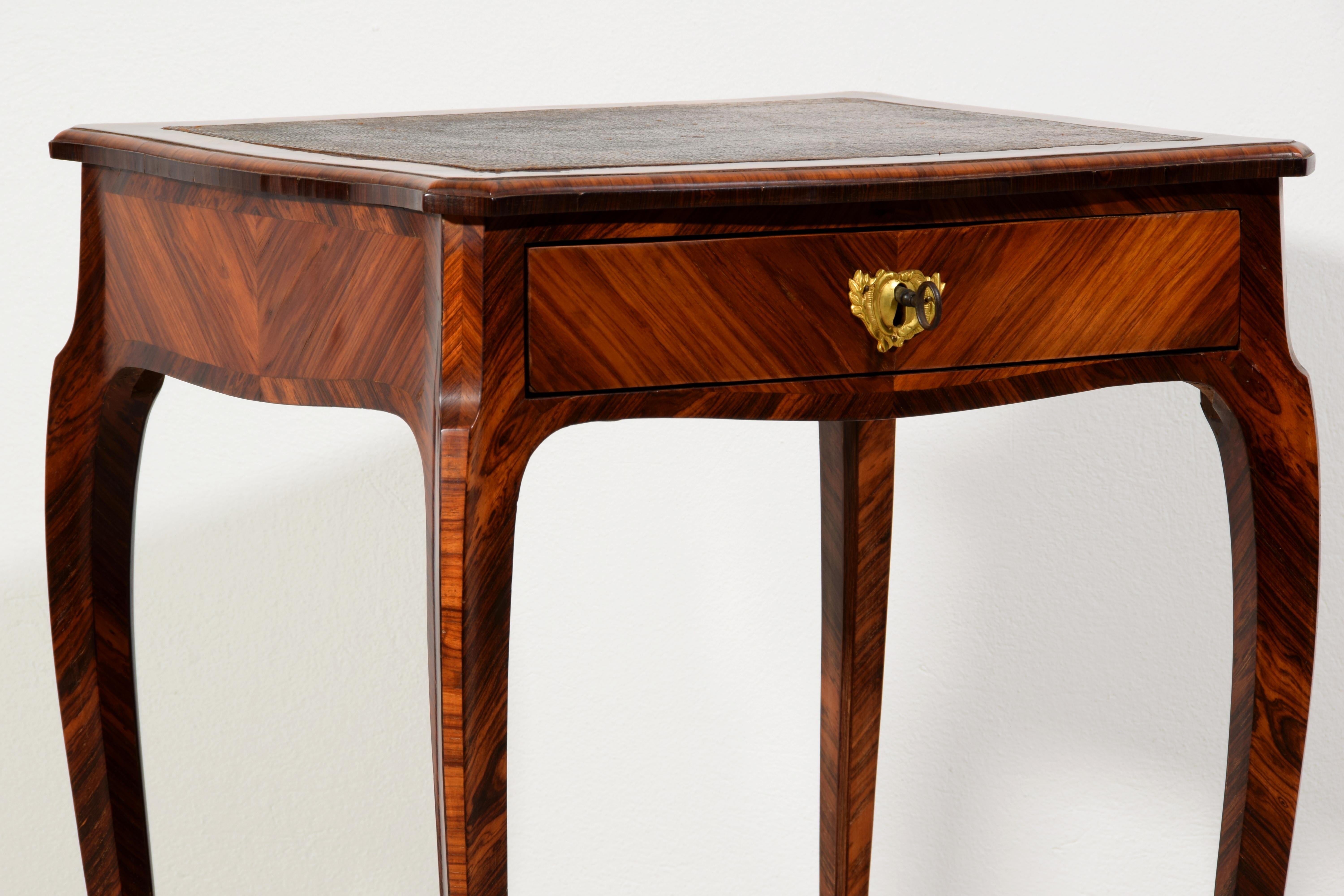 18th Century, French Louis XV Violet Wood Coffee Table  2