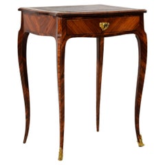 18th Century, French Louis XV Violet Wood Coffee Table 