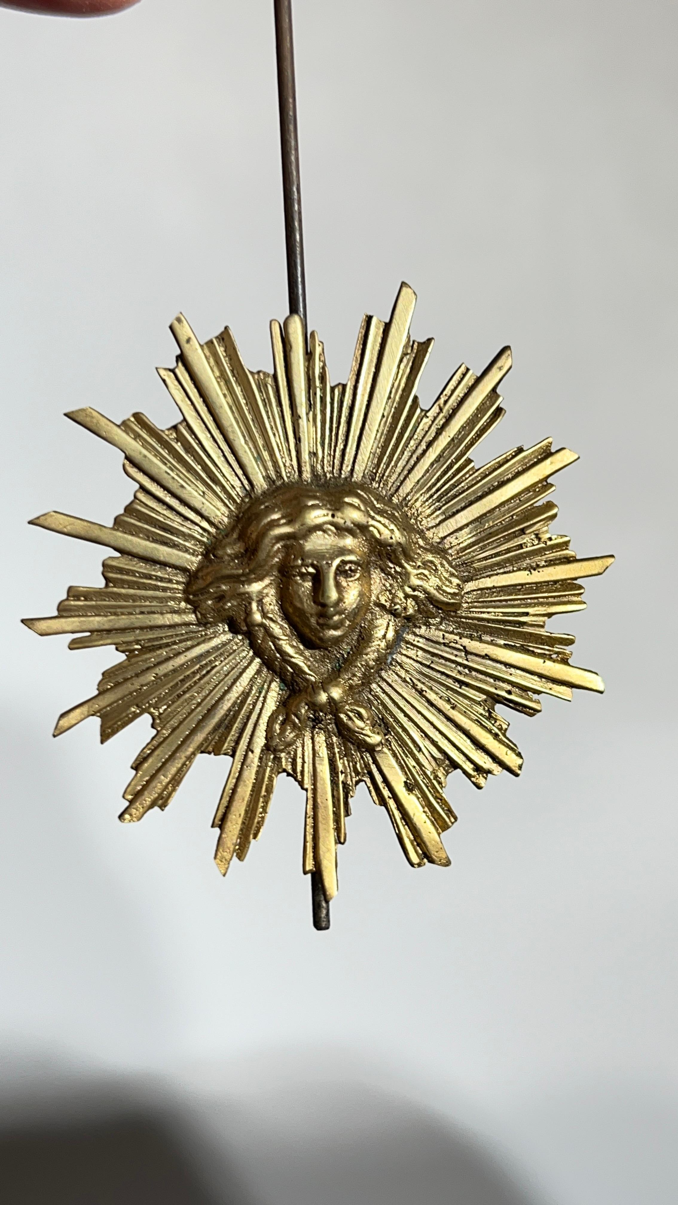 18th Century French Louis XV / XVI Period Gilt Bronze Wall Clock 14
