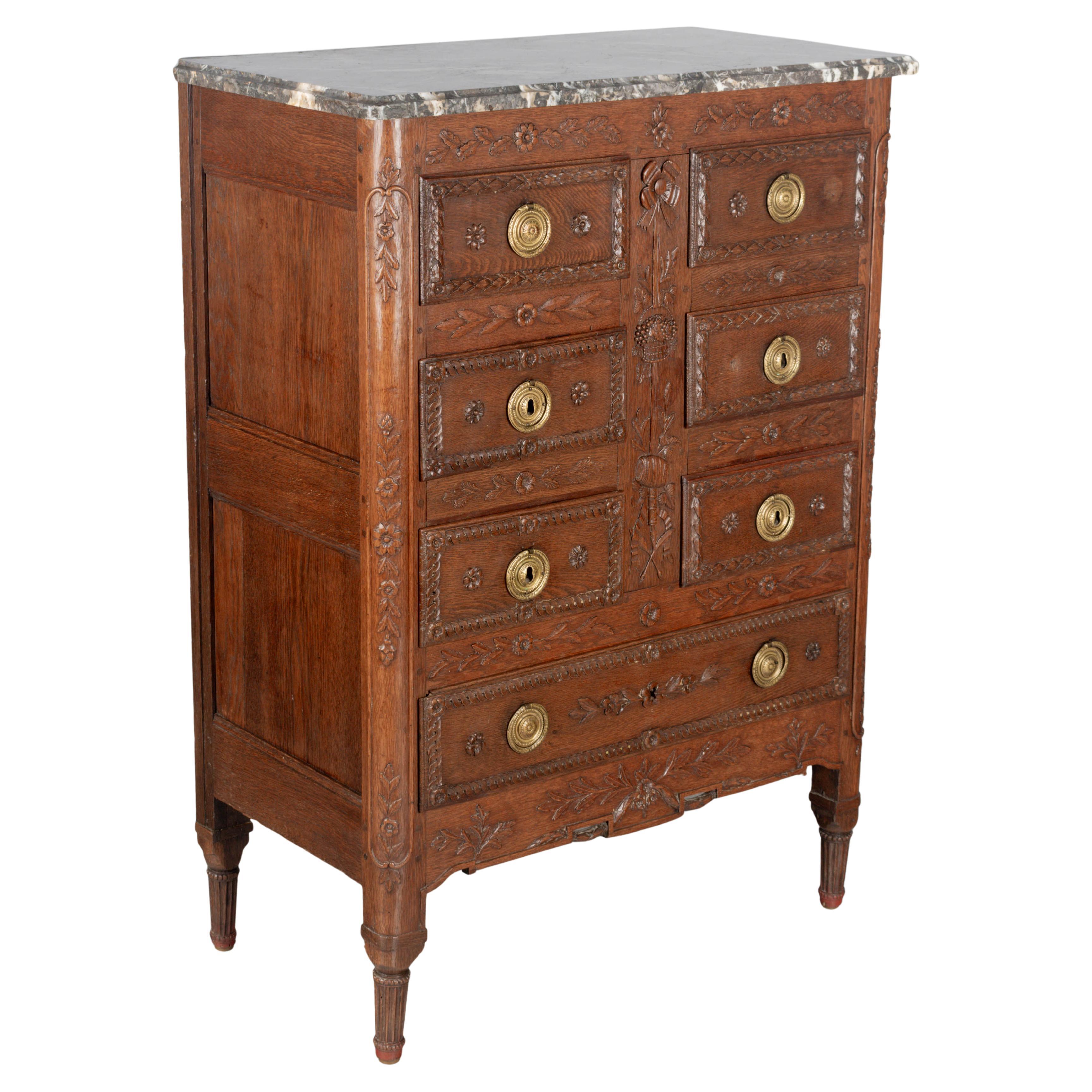 Französische Louis-XVI-Kommode aus dem Elsass aus dem 18. Jahrhundert im Angebot