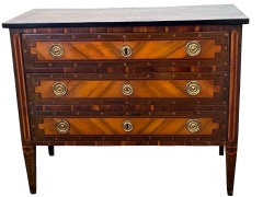 18th Century French Louis XVI Commode / Chest Of Drawers