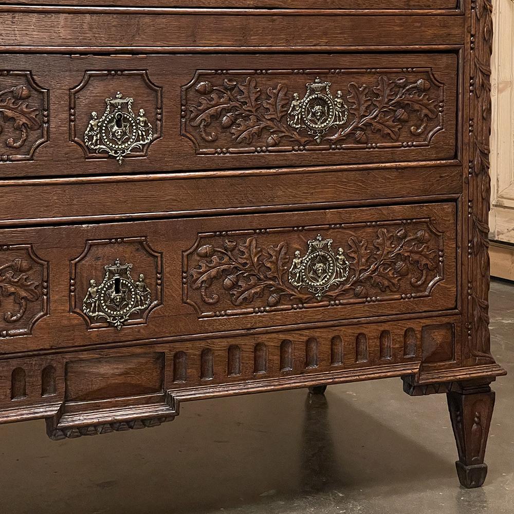 Cómoda francesa Luis XVI del siglo XVIII en venta 4