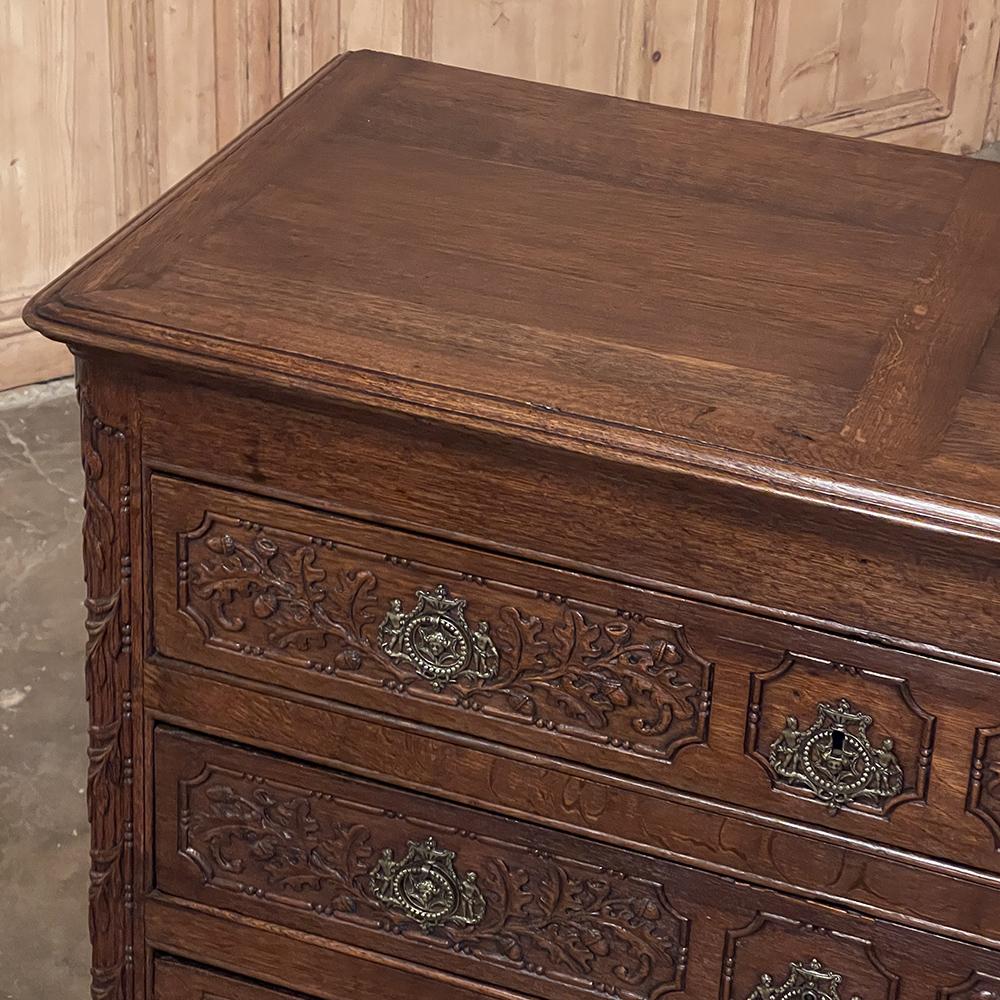 Cómoda francesa Luis XVI del siglo XVIII en venta 10