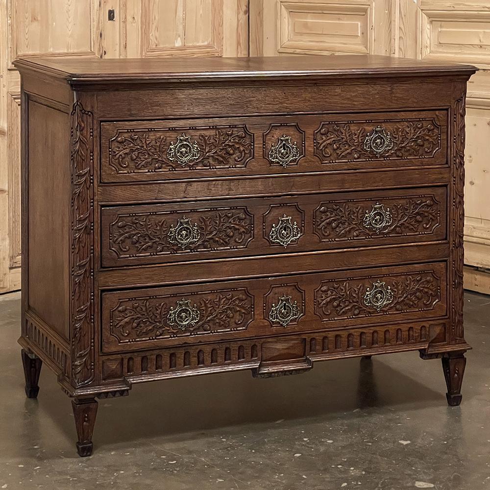 Cómoda francesa Luis XVI del siglo XVIII Francés en venta