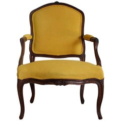 18th Century French Louis XVI Fauteuil