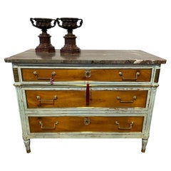  18th Century French Louis XVI Fruitwood Chest 