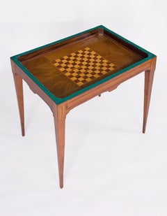 18th Century French Louis XVI Game or Chess Table, Console, France, circa 1790