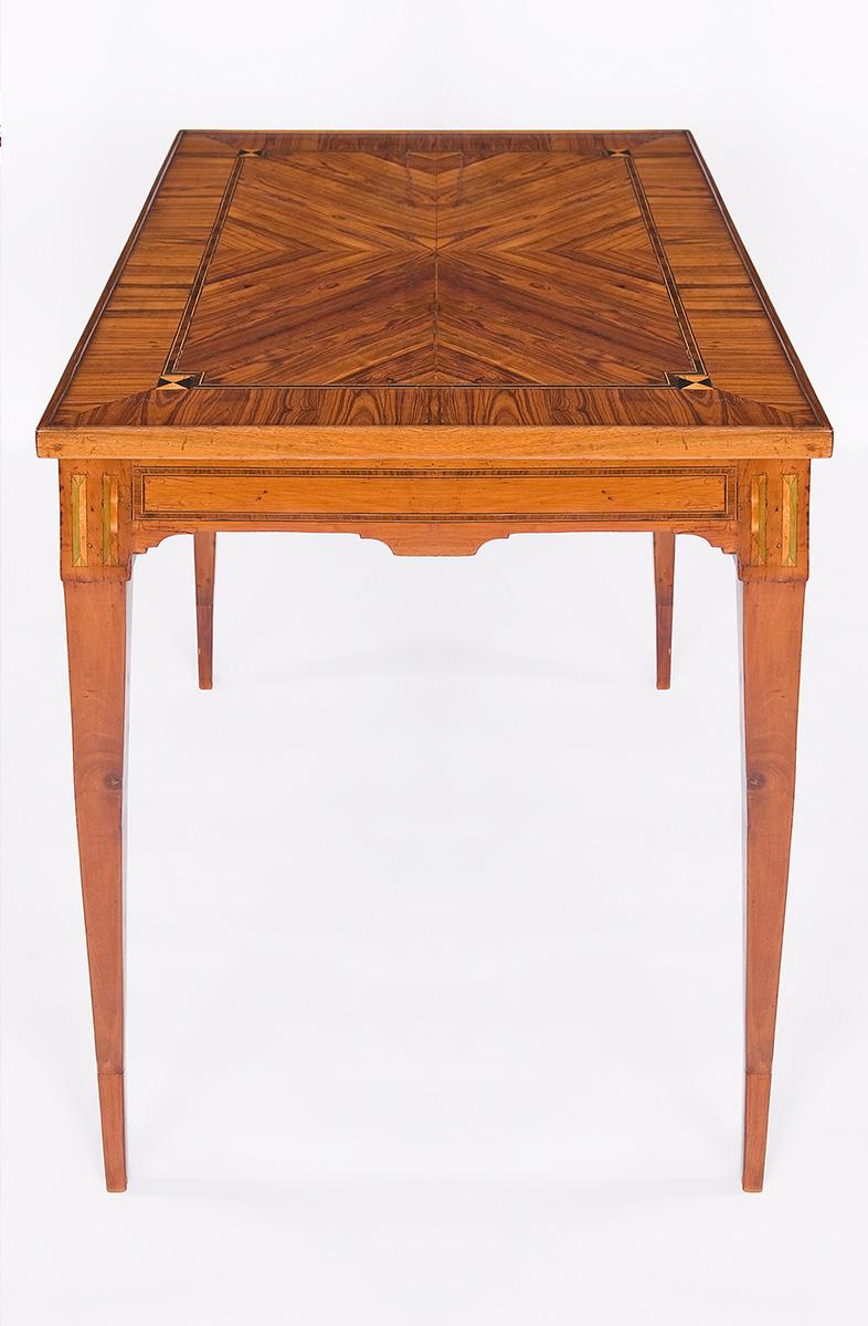 Wood 18th Century French Louis XVI Game or Chess Table, Console, France, circa 1790