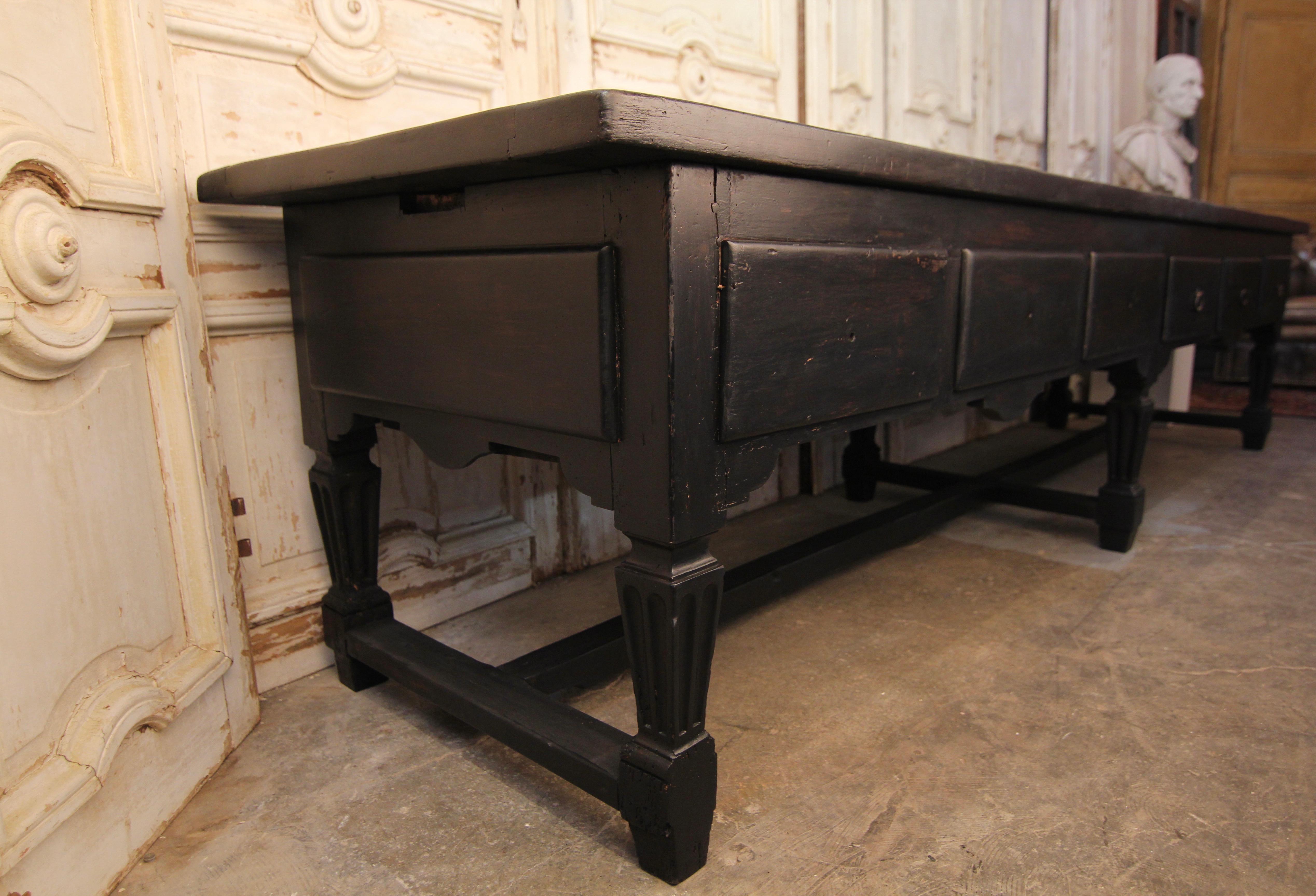 18th Century French Louis XVI Kitchen Prep Table 8