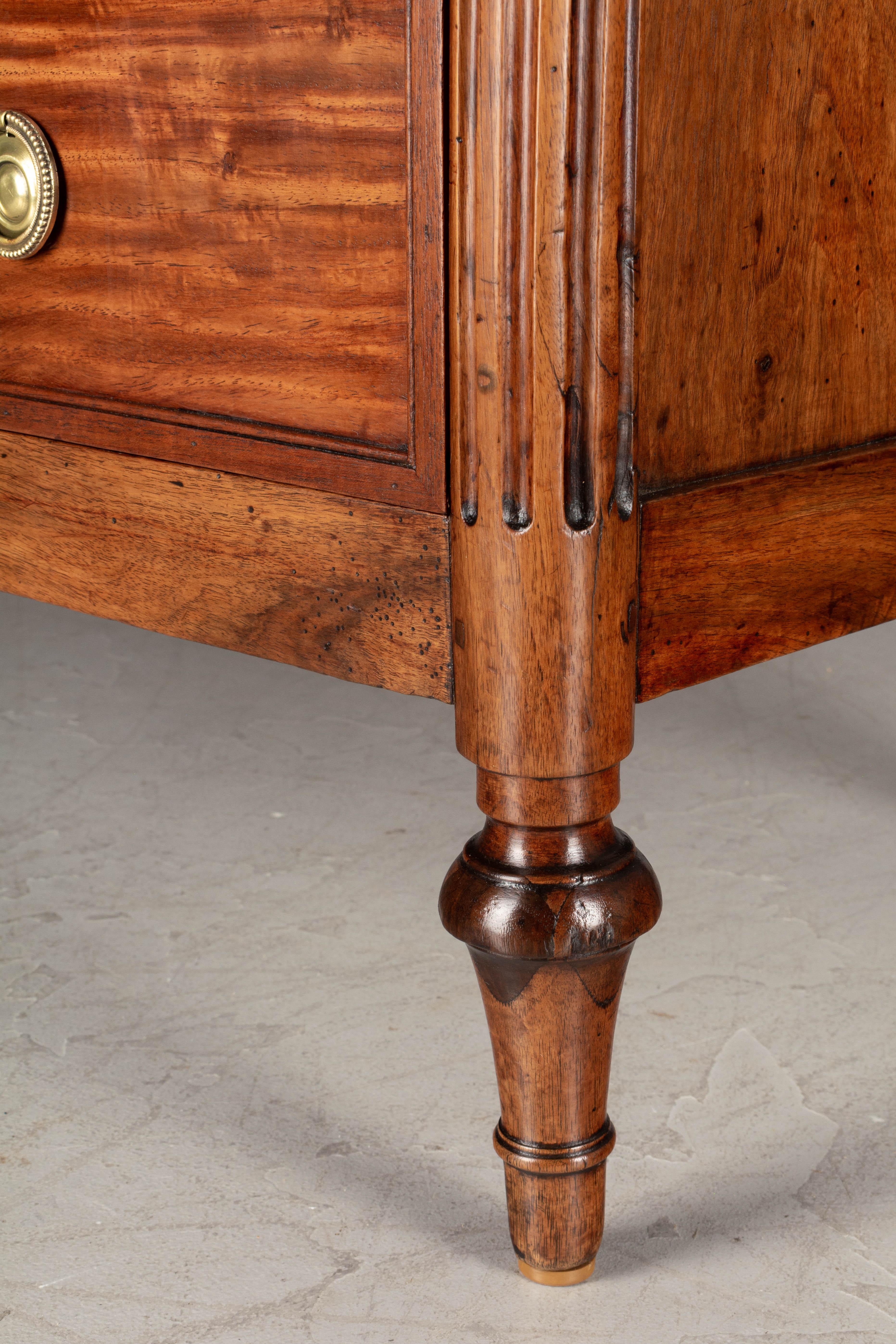 18th Century French Louis XVI Marble Top Commode 4