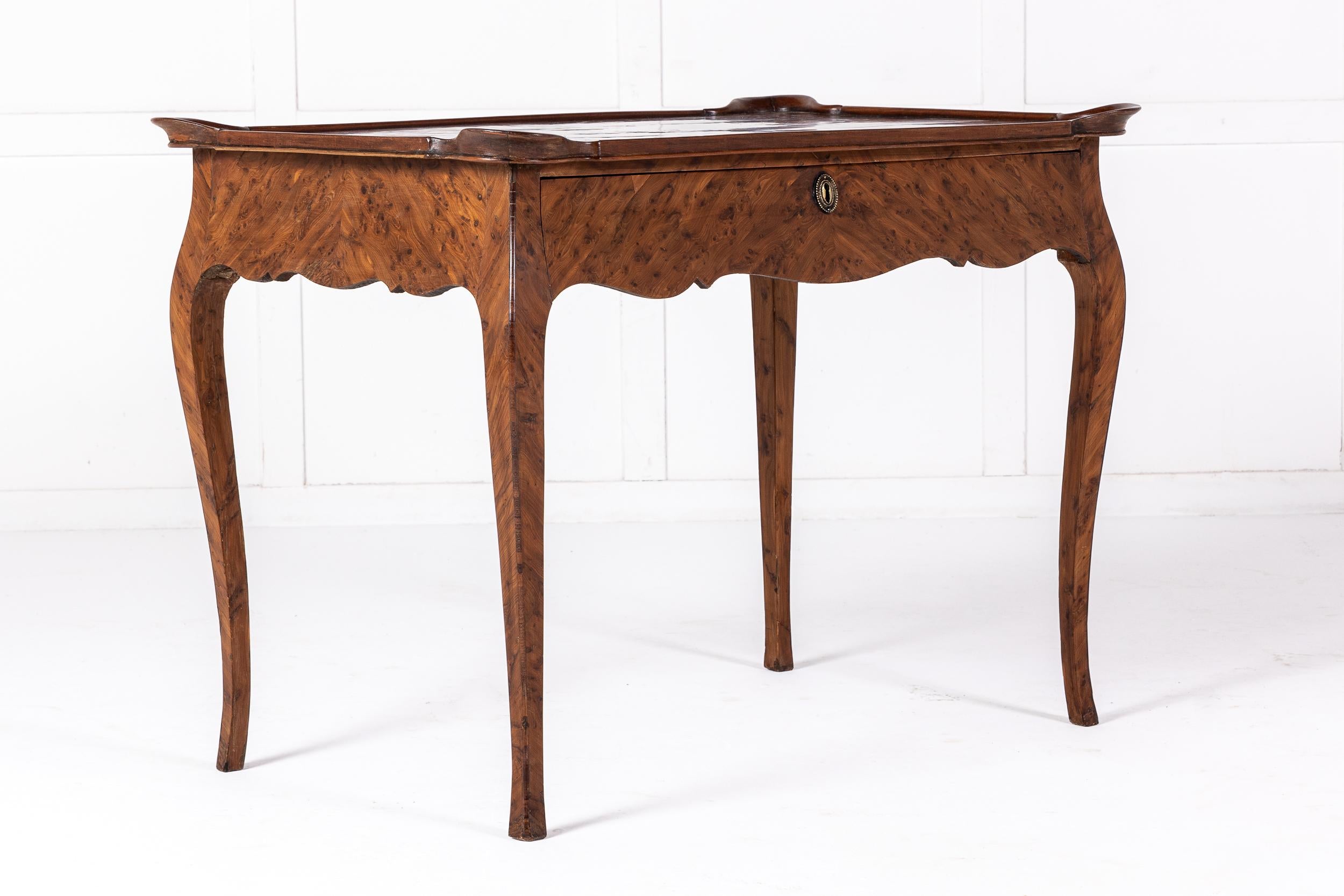 18th Century French Louis XVI Occasional Table For Sale 3