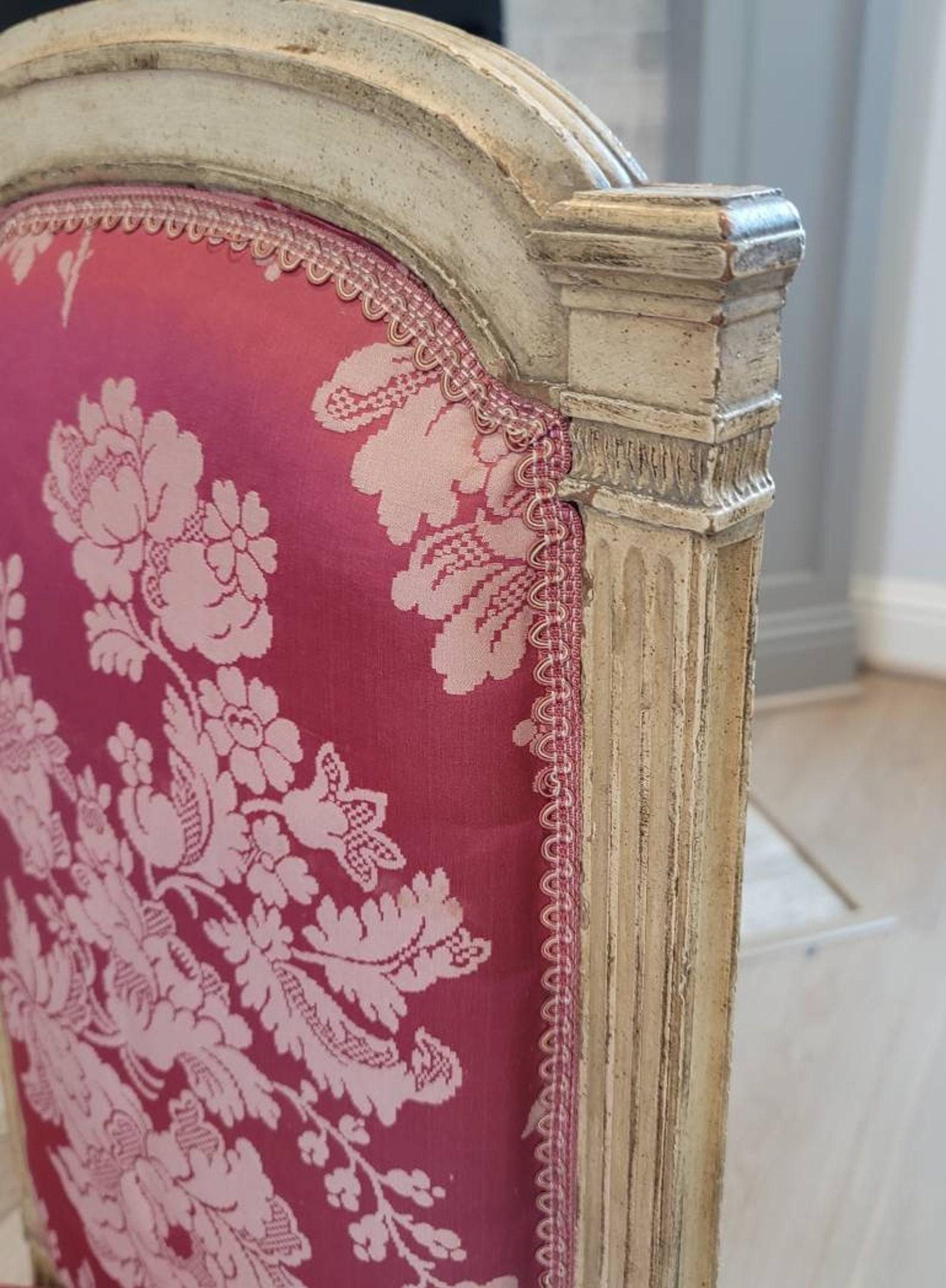 18th Century and Earlier 18th Century French Louis XVI Period Boudoir Slipper Chair