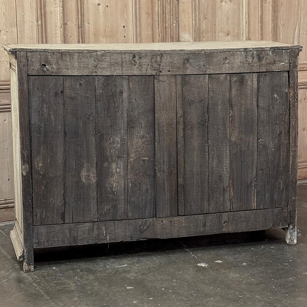 18th Century French Louis XVI Period Buffet in Stripped Oak For Sale 14