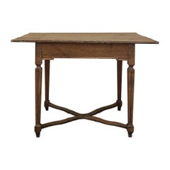 18th Century French Louis XVI Period Rustic Side Table