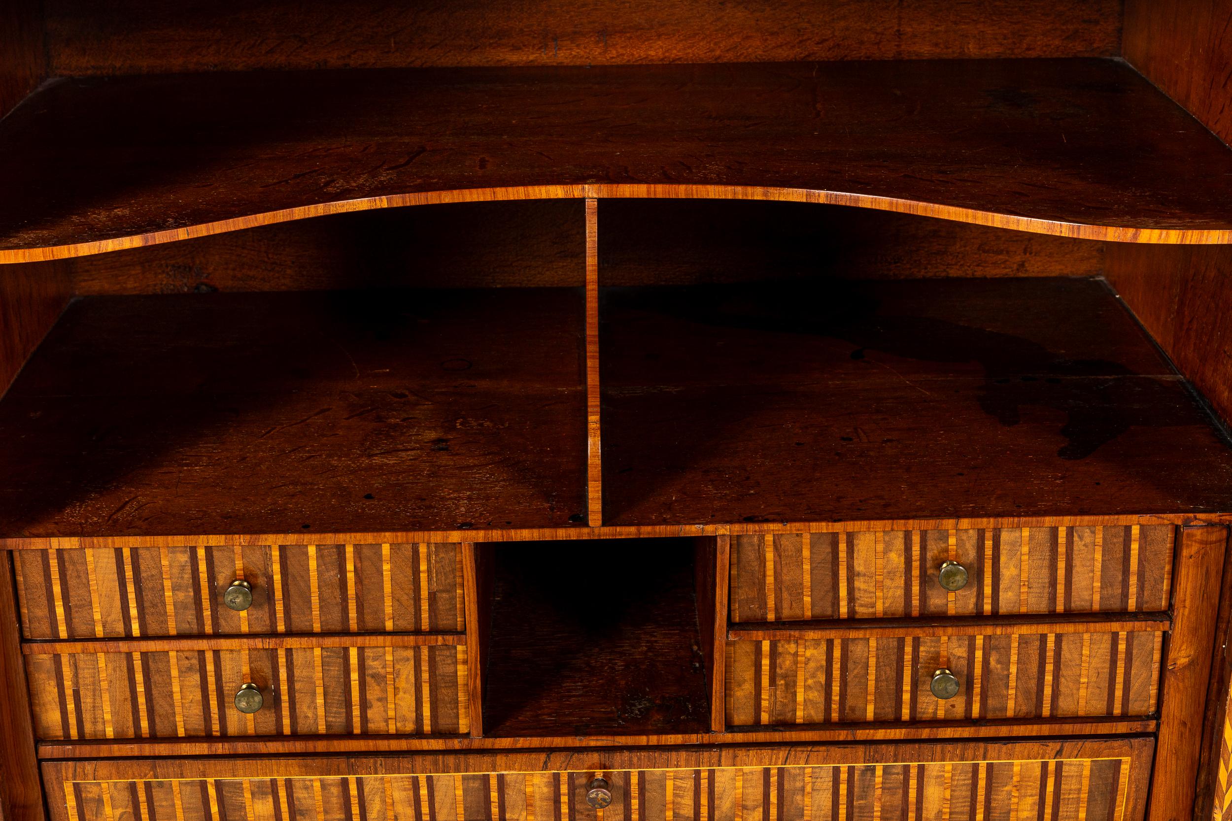 Tulipwood 18th Century French Louis XVI Period Secrétaire à Abattant For Sale
