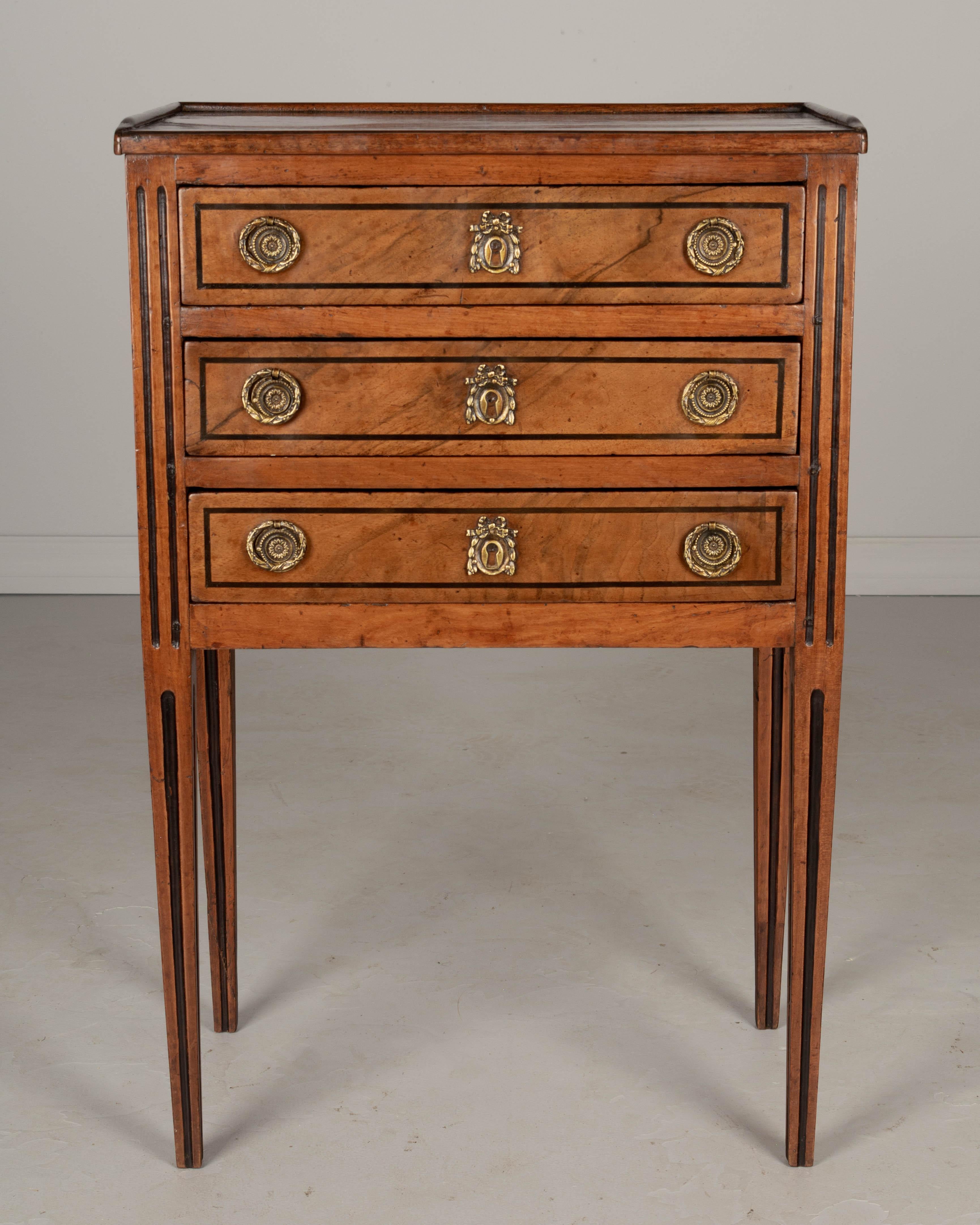 18th Century French Louis XVI Period Side Table In Good Condition For Sale In Winter Park, FL