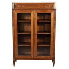 18th Century French Louis XVI Period Vitrine or Bookcase