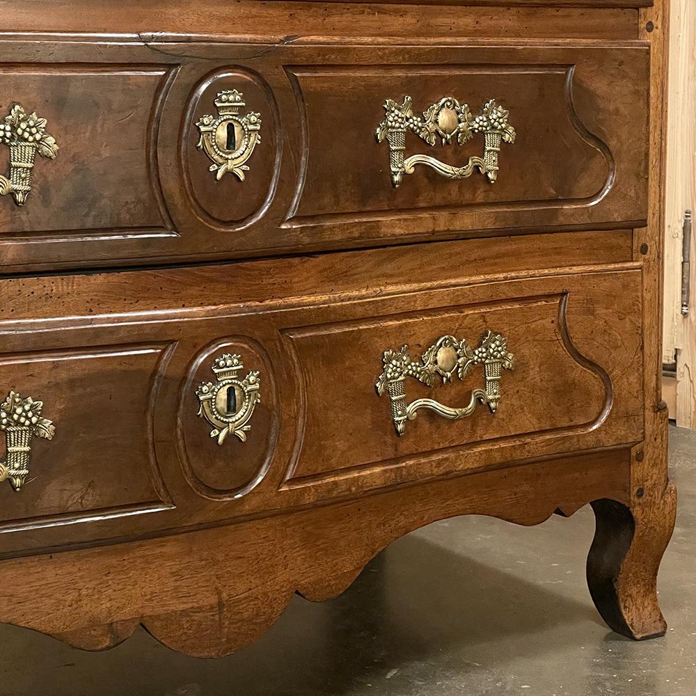 18th Century French Louis XVI Period Walnut Commode For Sale 5