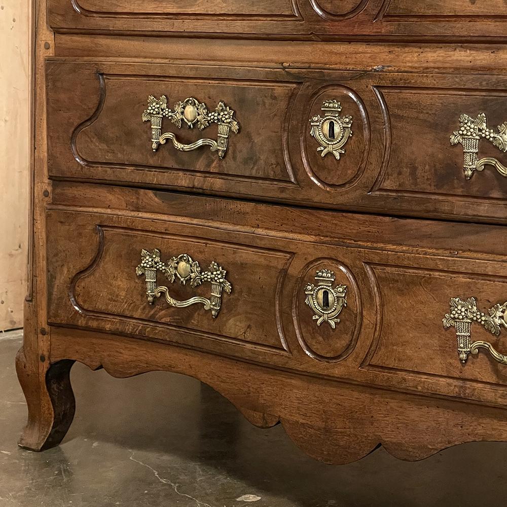 18th Century French Louis XVI Period Walnut Commode For Sale 9